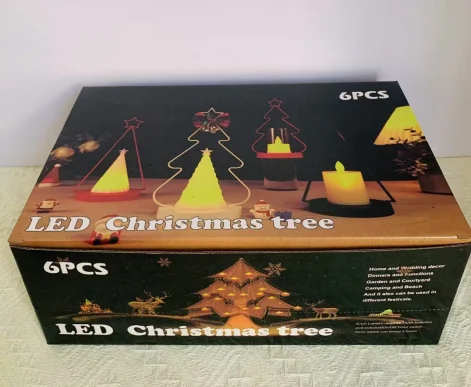 Christmas Tree LED Cup Candle — TYL-024A