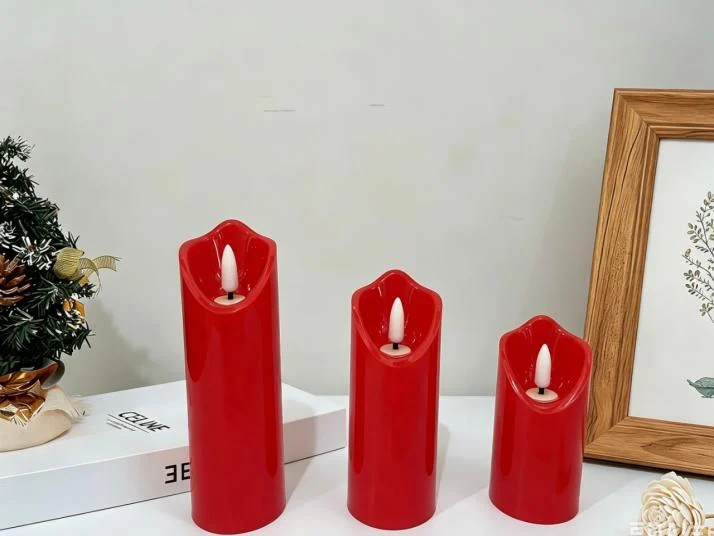Religious LED Pillar Candle — HJZJ-015