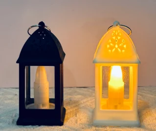 Openwork-Roof LED Lantern — TYL-027D
