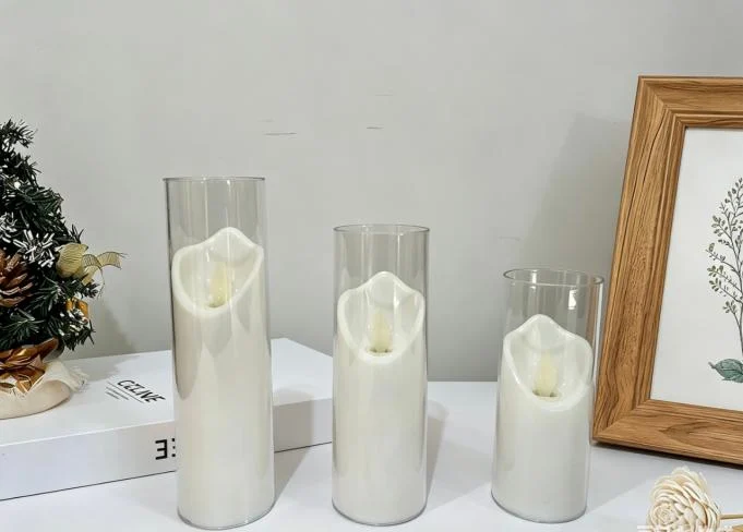 Religious Moving-Flame LED Cup Candle — HJZJ-024