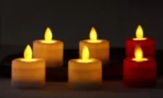 Moving-Flame LED Tealight — HJL-013