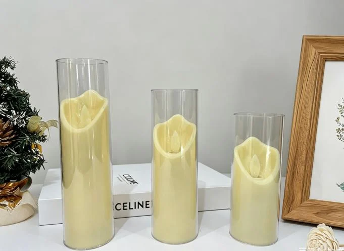 Religious Moving-Flame LED Cup Candle — HJZJ-025