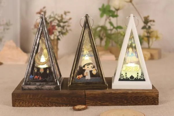 Small Triangular LED Lantern — TYL-007AS