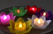 Floating Lotus LED Candle — FLT-002