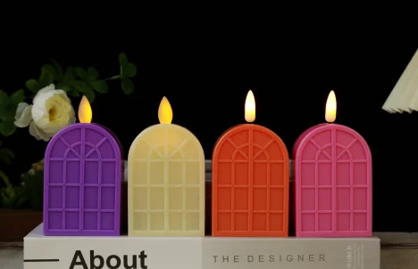 Arch Moving-Flame LED Candle — TRL-026