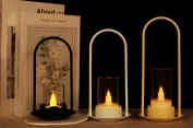 Flower-Basket LED Cup Candle — TRL-025A