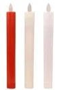 Moving-Flame LED Taper Candle — HJLS-001