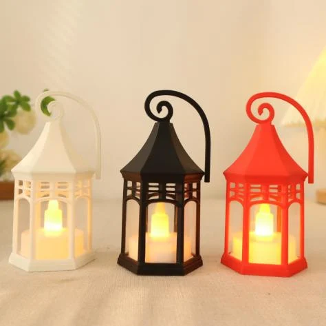 Church-Style Hexagonal LED Lantern — TYL-007B / AL-0354